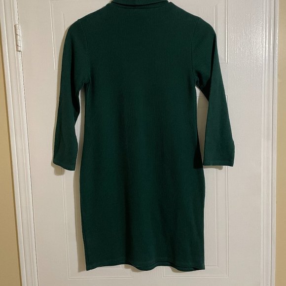 Urban Outfitters Ribbed Green Sweater Dress - Picture 4 of 5